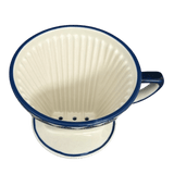 Pour Over, Coffee Dripper, 4.25" in "Fan-Tastic" by Manufaktura | F127T-GP18