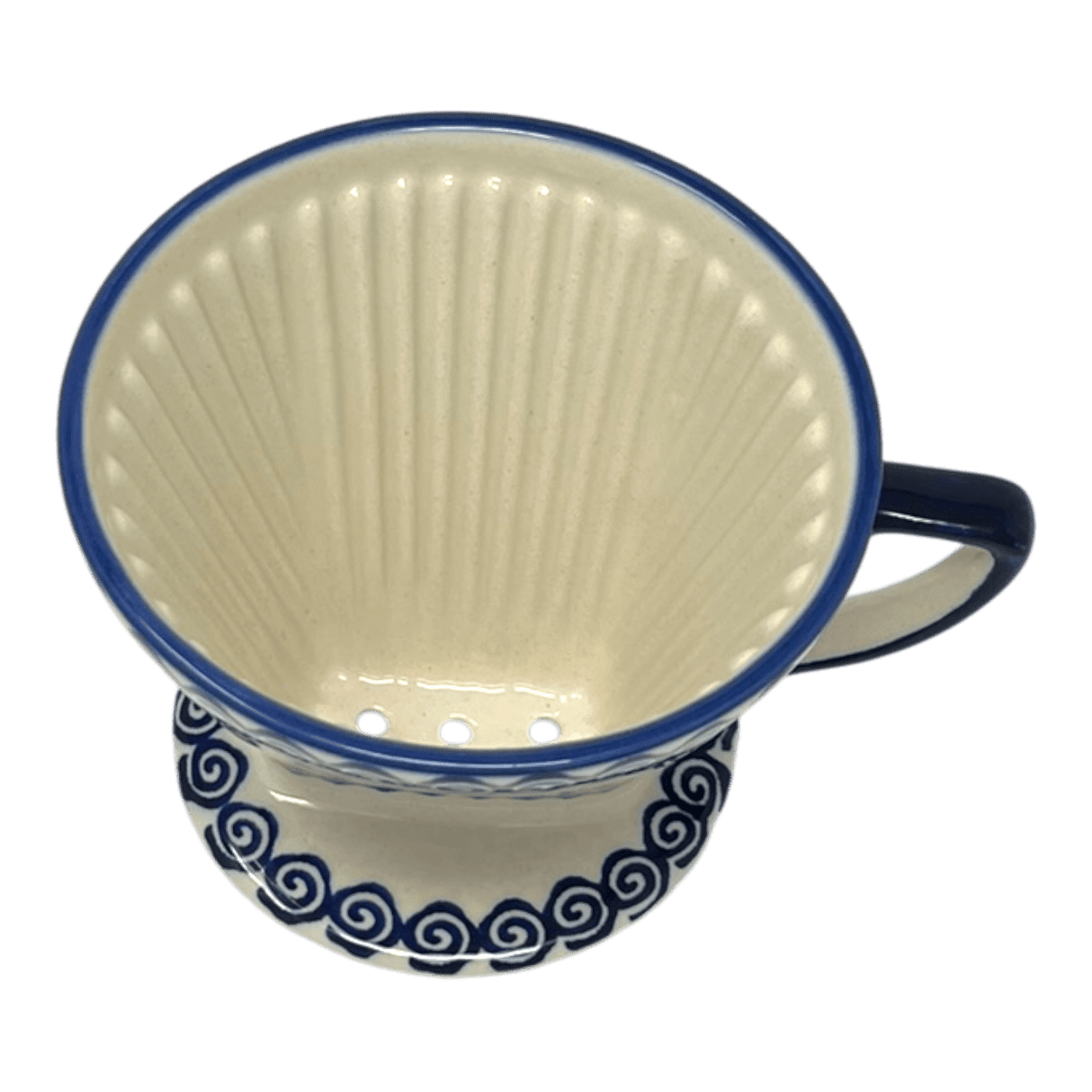 Pour Over, Coffee Dripper, 4.25" in "Flower Power" by Manufaktura | F127T-JS14