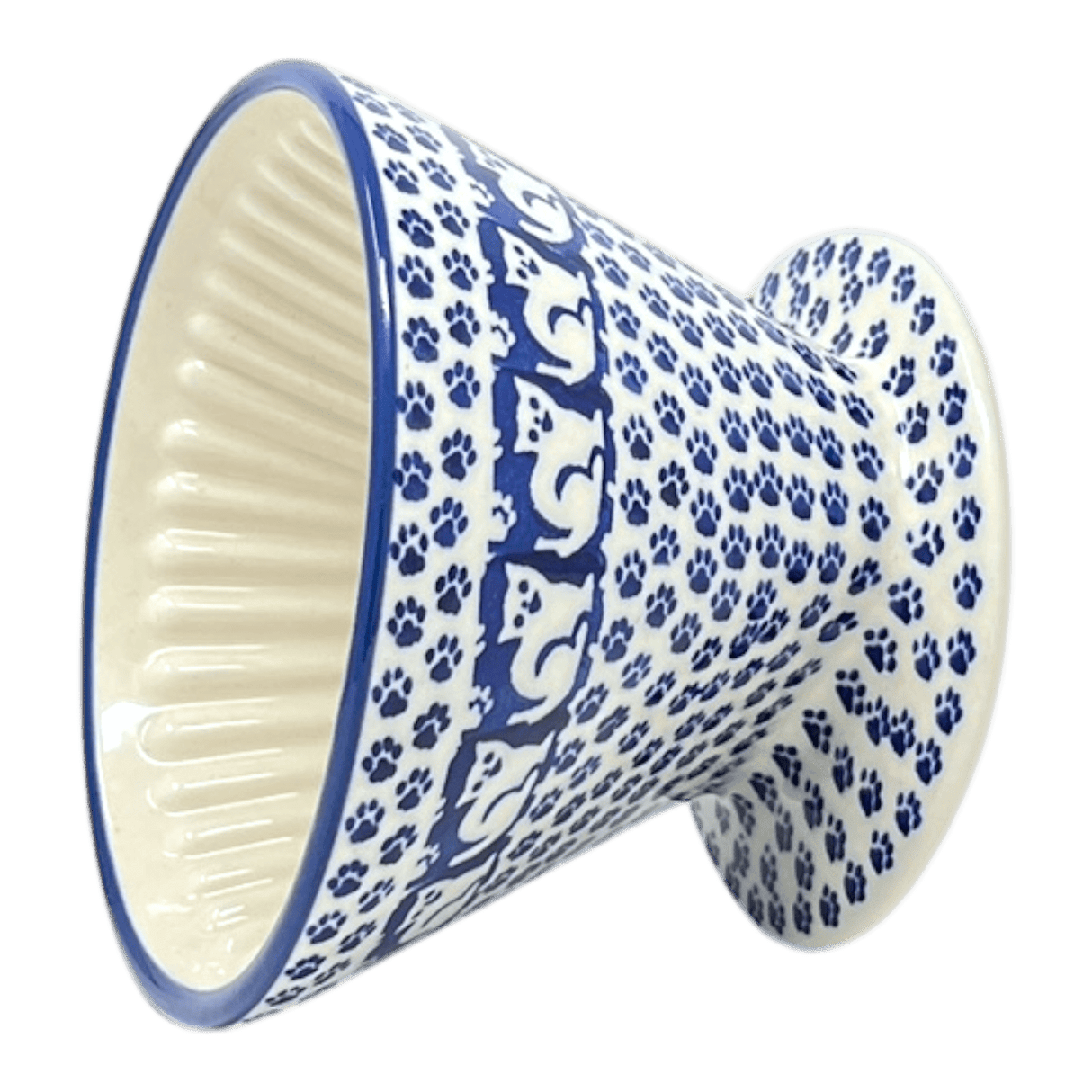 Pour Over, Coffee Dripper, 4.25" in "Kitty Cat Path" by Manufaktura | F127T-KOT6