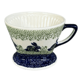 Pour Over, Coffee Dripper, 4.25" in "Bunny Love" by Manufaktura | F127T-P324