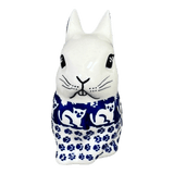 Figurine, Bunny, 4.25" in "Kitty Cat Path" by Manufaktura | F140T-KOT6