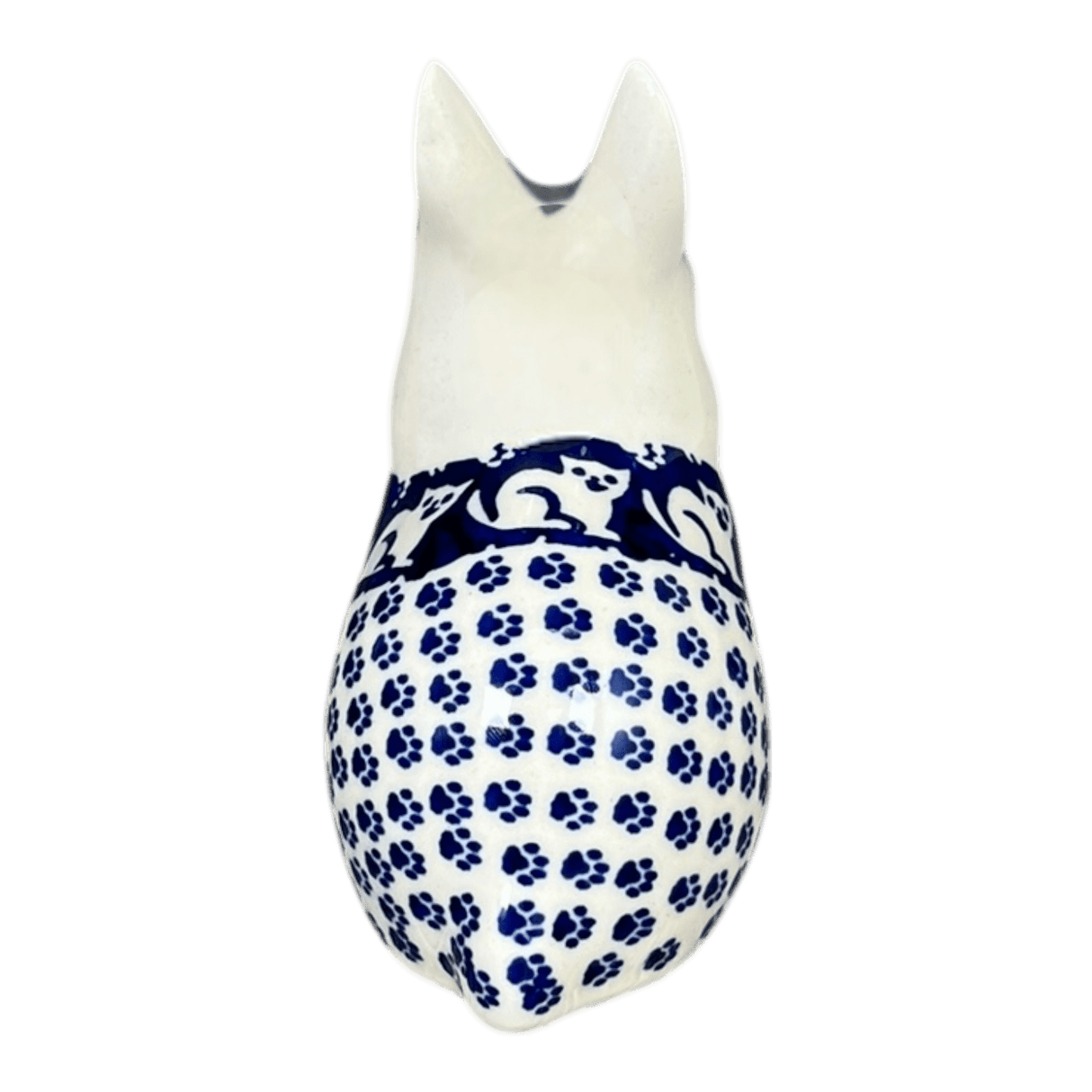 Figurine, Bunny, 4.25" in "Kitty Cat Path" by Manufaktura | F140T-KOT6