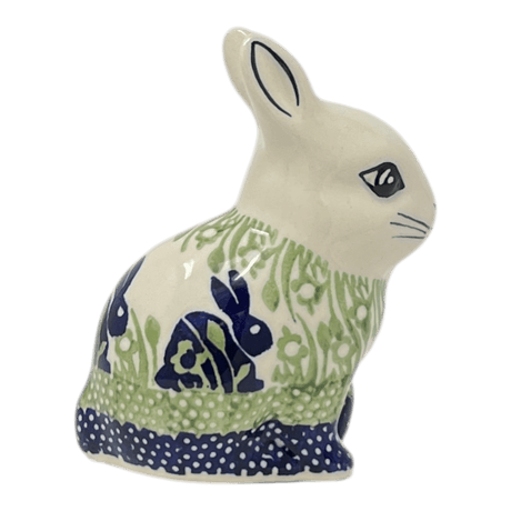 Figurine, Bunny, 4.25" in "Bunny Love" by Manufaktura | F140T-P324