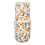 Vase, Slim, 5.5" in "Peach Blossoms" by Manufaktura | F141S-AS46