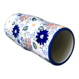 Vase, Slim, 5.5" in "Scattered Petals" by Manufaktura | F141S-EO35