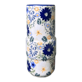 Vase, Slim, 5.5" in "Scattered Petals" by Manufaktura | F141S-EO35