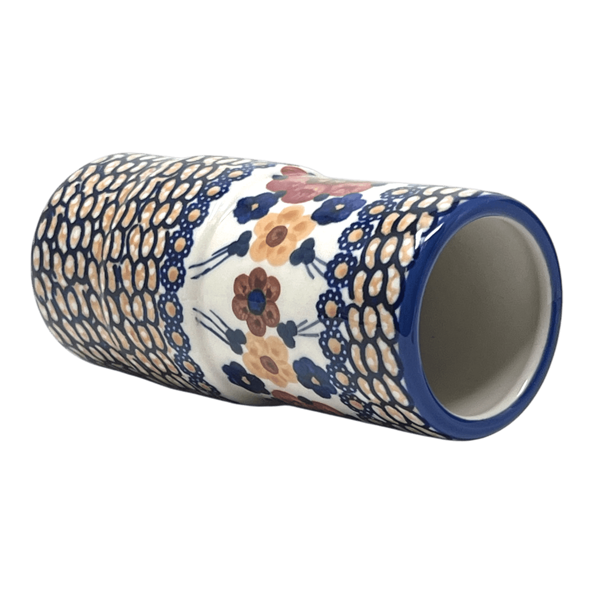 Vase, Slim, 5.5" in "Bouquet in a Basket" by Manufaktura | F141S-JZK