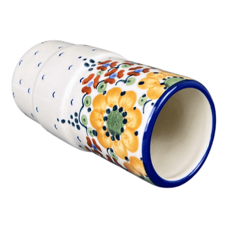 Vase, Slim, 5.5" in "Autumn Harvest" by Manufaktura | F141S-LB