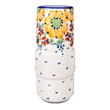 Vase, Slim, 5.5" in "Autumn Harvest" by Manufaktura | F141S-LB