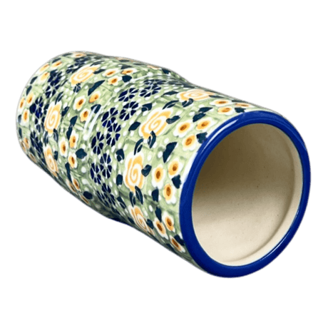 Vase, Slim, 5.5" in "Perennial Garden" by Manufaktura | F141S-LM