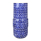 Vase, Slim, 5.5" in "Riptide" by Manufaktura | F141T-63