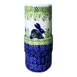 Vase, Slim, 5.5" in "Bunny Love" by Manufaktura | F141T-P324