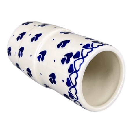 Vase, Slim, 5.5" in "Heart-2-Heart" by Manufaktura | F141T-SE