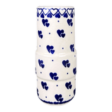 Vase, Slim, 5.5" in "Heart-2-Heart" by Manufaktura | F141T-SE