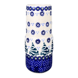 Vase, Slim, 5.5" in "Snowy Pines" by Manufaktura | F141T-U22