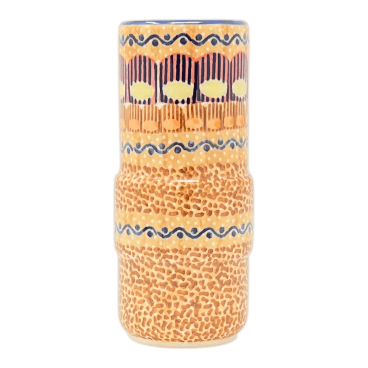 Vase, Slim, 5.5" in "Desert Sunrise" by Manufaktura | F141U-KLJ