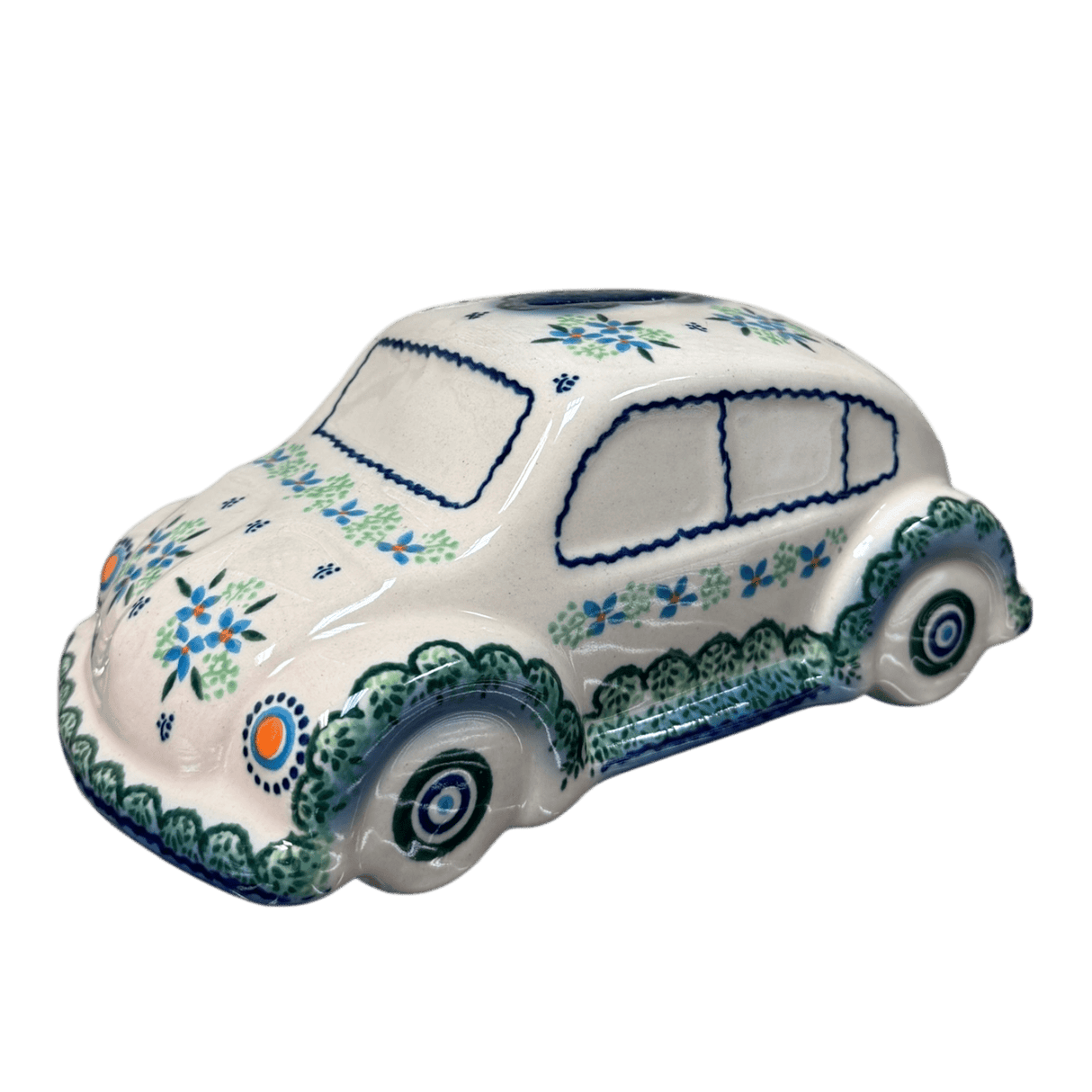 Bank, Beetle, 8.6" x 4.5" in "Blue Star Bundle" by Galia | GAD20-PN