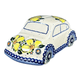 Bank, Beetle, 8.6" x 4.5" in "Yellow Daisy Dot" by Galia | GAD20-UJK1