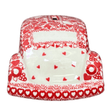 Bank, Beetle, 8.6" x 4.5" in "Quilt of Hearts" by Galia | GAD20-US1