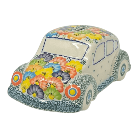 Bank, Beetle, 8.6" x 4.5" in "Rainbow Wreath" by Galia | GAD20-UV3