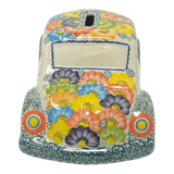 Bank, Beetle, 8.6" x 4.5" in "Rainbow Wreath" by Galia | GAD20-UV3