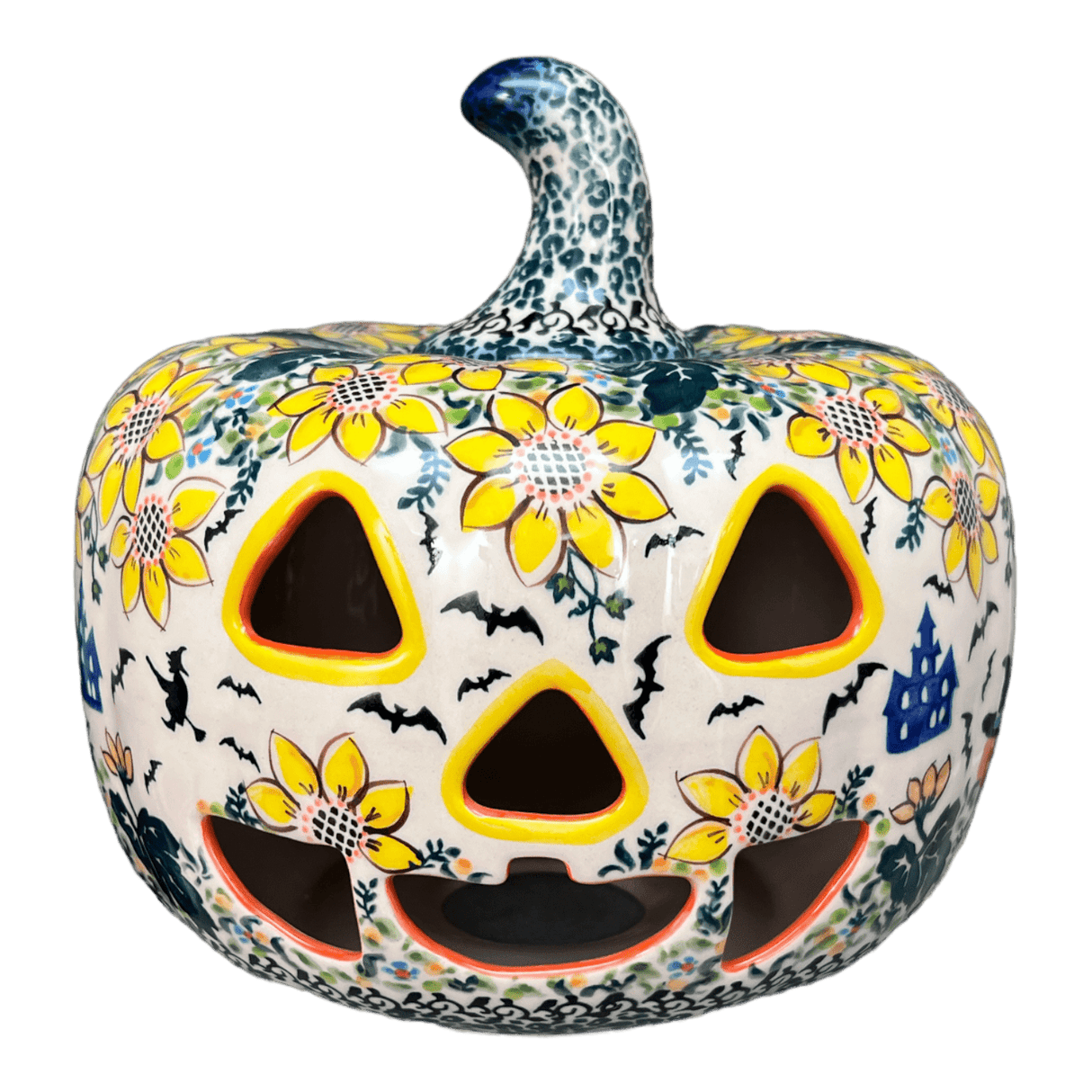 Luminary, Jack-O-Lantern, 8" in "Trick or Treat" by Galia | GAD28D-AH3