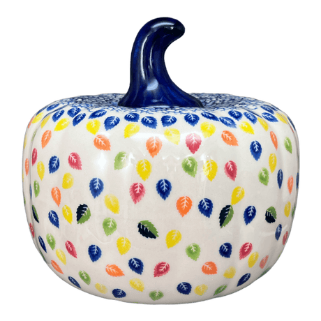 Luminary, Jack-O-Lantern, 8" in "Rainbow Leaves" by Galia | GAD28D-PL1