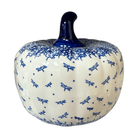 Luminary, Pumpkin, 8" in "Dancing Dragonflies" by Galia | GAD28D-PL3