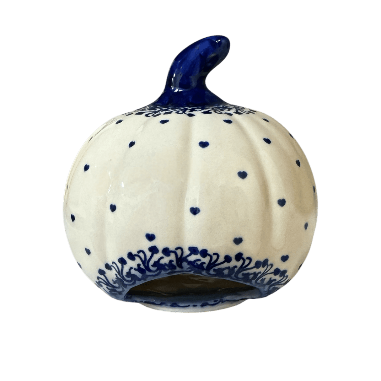 Luminary, Pumpkin, 5.75" in "Blooming Hearts" by Galia | GAD33-PS