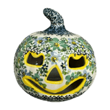 Luminary, Pumpkin, 5.75" in "Blue & Green Dream" by Galia | GAD33-UHP2