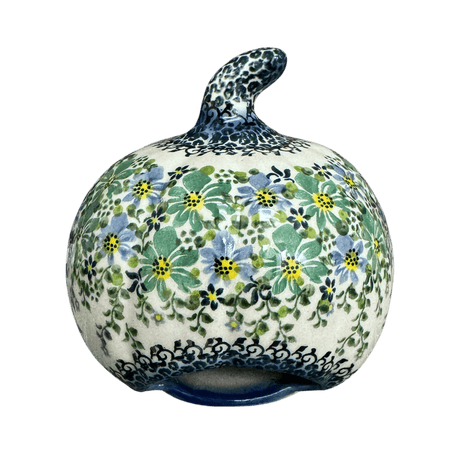 Luminary, Pumpkin, 5.75" in "Blue & Green Dream" by Galia | GAD33-UHP2