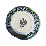 Luminary, Pumpkin, 5.75" in "Blue & Green Dream" by Galia | GAD33-UHP2