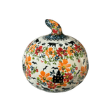 Decorative Pumpkin, 5.75" in "Black Cat Crossing" by Galia | GAD37-AH2