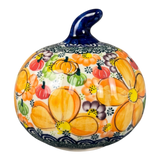 Decorative Pumpkin, 5.75" in "Blossoms & Pumpkins" by Galia | GAD37-AH6