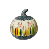 Decorative Pumpkin, 5.75" in "Morning Meadow" by Galia | GAD37-ULA