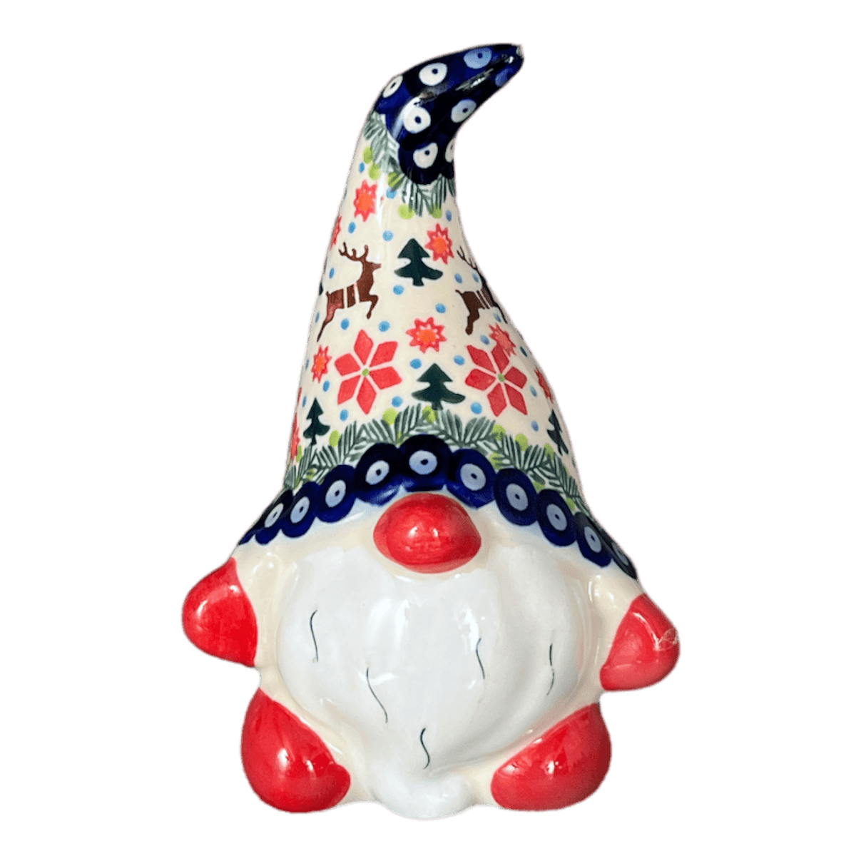 Figurine, Gnome, 6.5" Small in "Winter Garden" by Galia | GAD38-USG