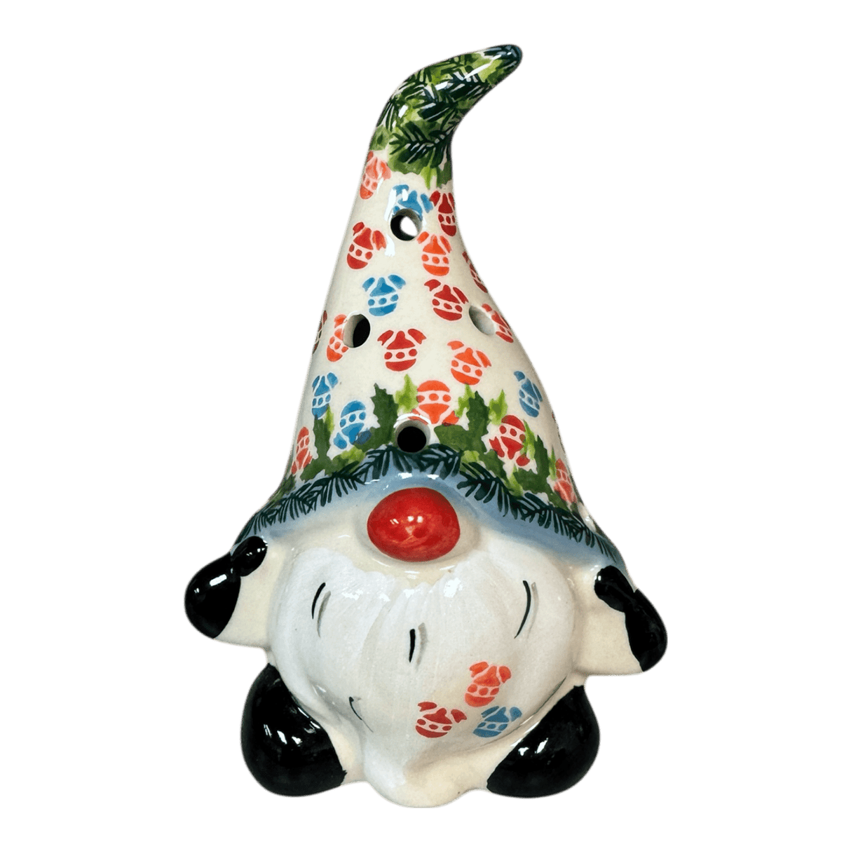 Luminary, Gnome, 6.5" Small in "Colorful Baubles" by Galia | GAD39-PB2