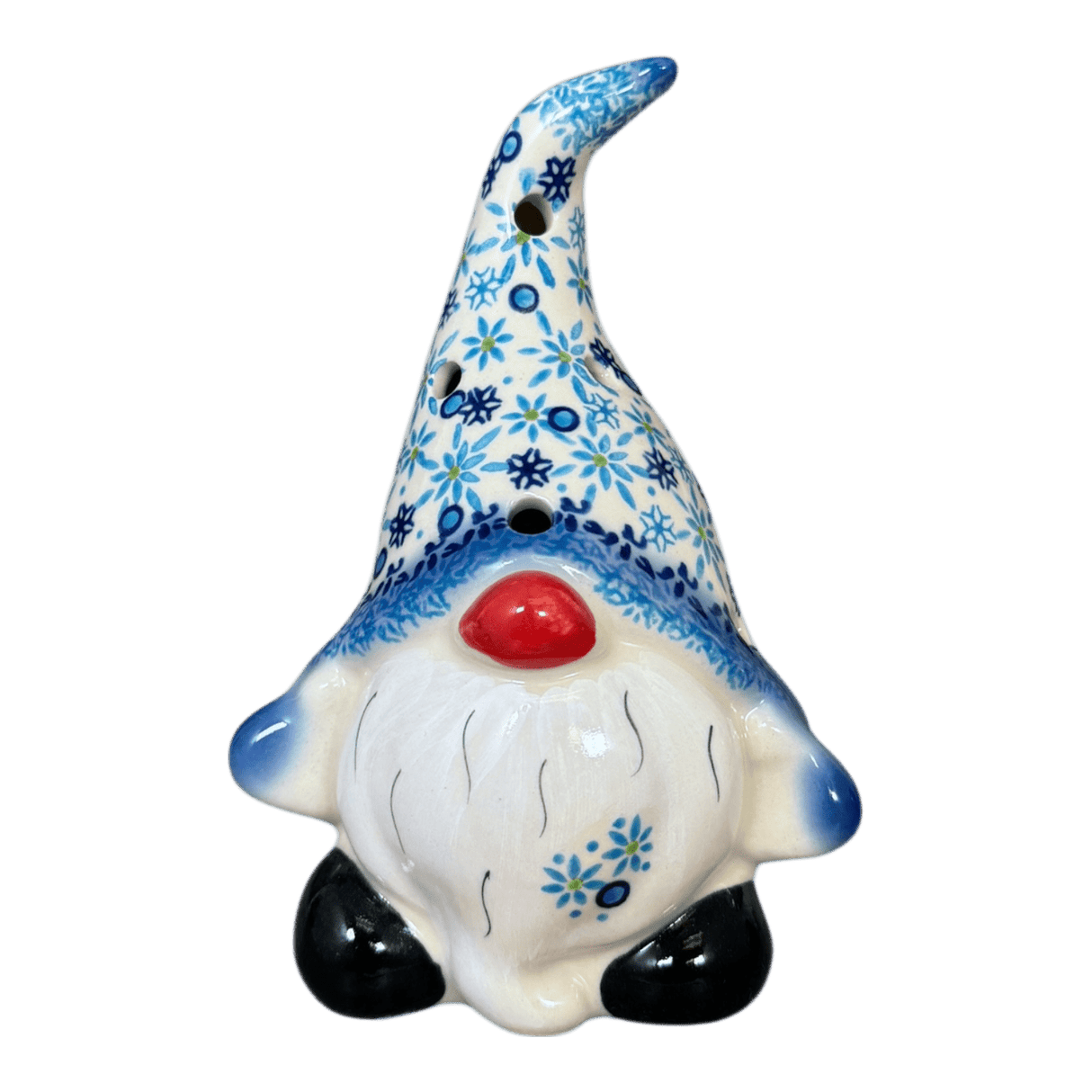 Luminary, Gnome, 6.5" Small in "Spring Snow" by Galia | GAD39-PCH1