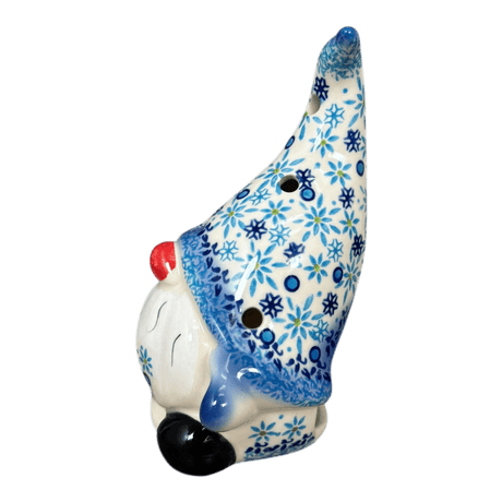 Luminary, Gnome, 6.5" Small in "Spring Snow" by Galia | GAD39-PCH1