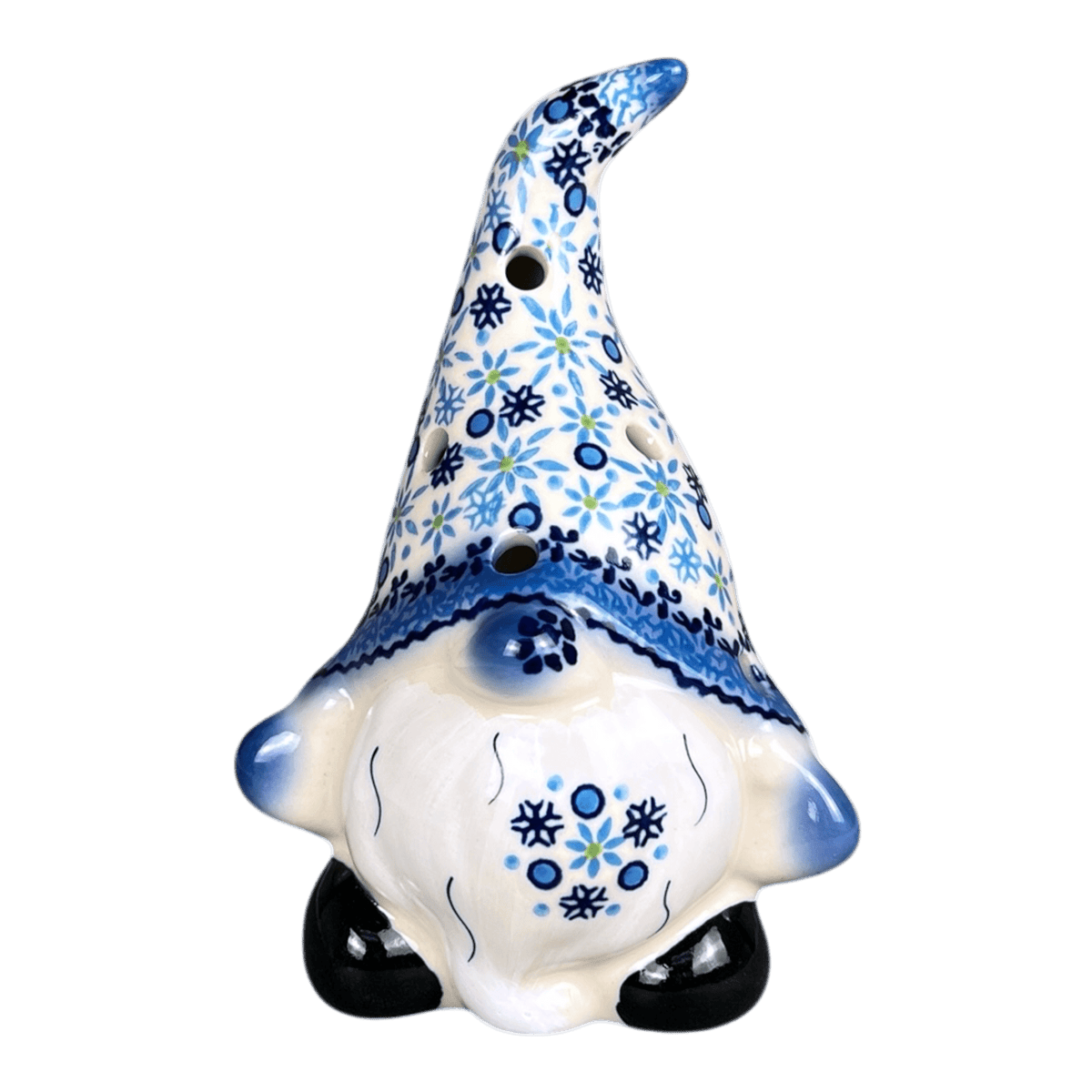 Luminary, Gnome, 6.5" Small in "Spring Snow" by Galia | GAD39-PCH1