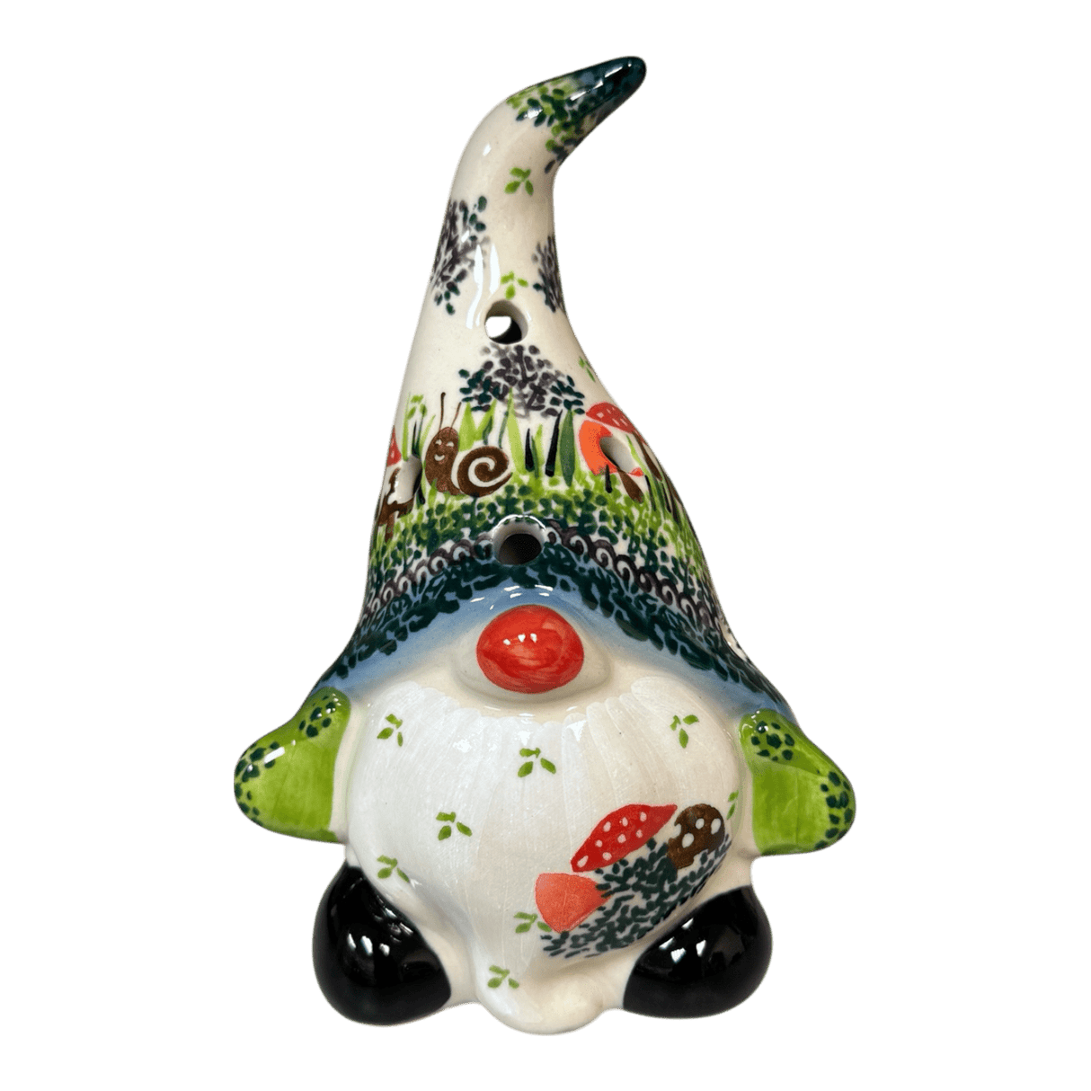 Luminary, Gnome, 6.5" Small in "Mushroom Meadow" by Galia | GAD39-ULA3