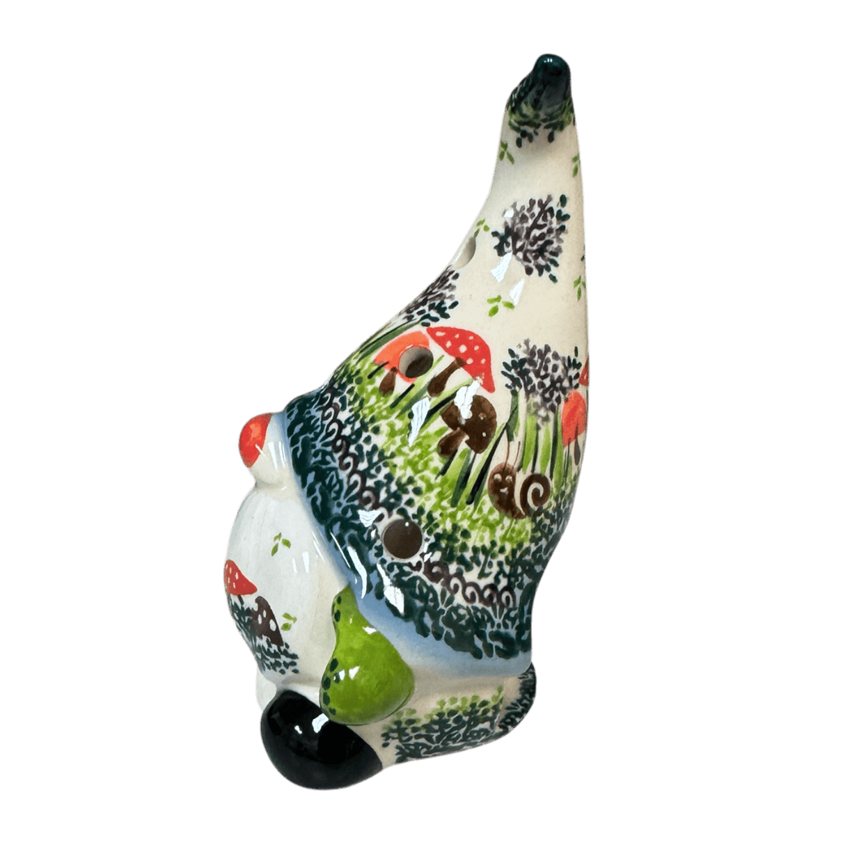Luminary, Gnome, 6.5" Small in "Mushroom Meadow" by Galia | GAD39-ULA3