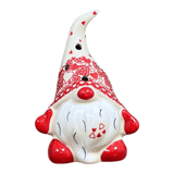 Luminary, Gnome, 6.5" Small in "Quilt of Hearts" by Galia | GAD39-US1