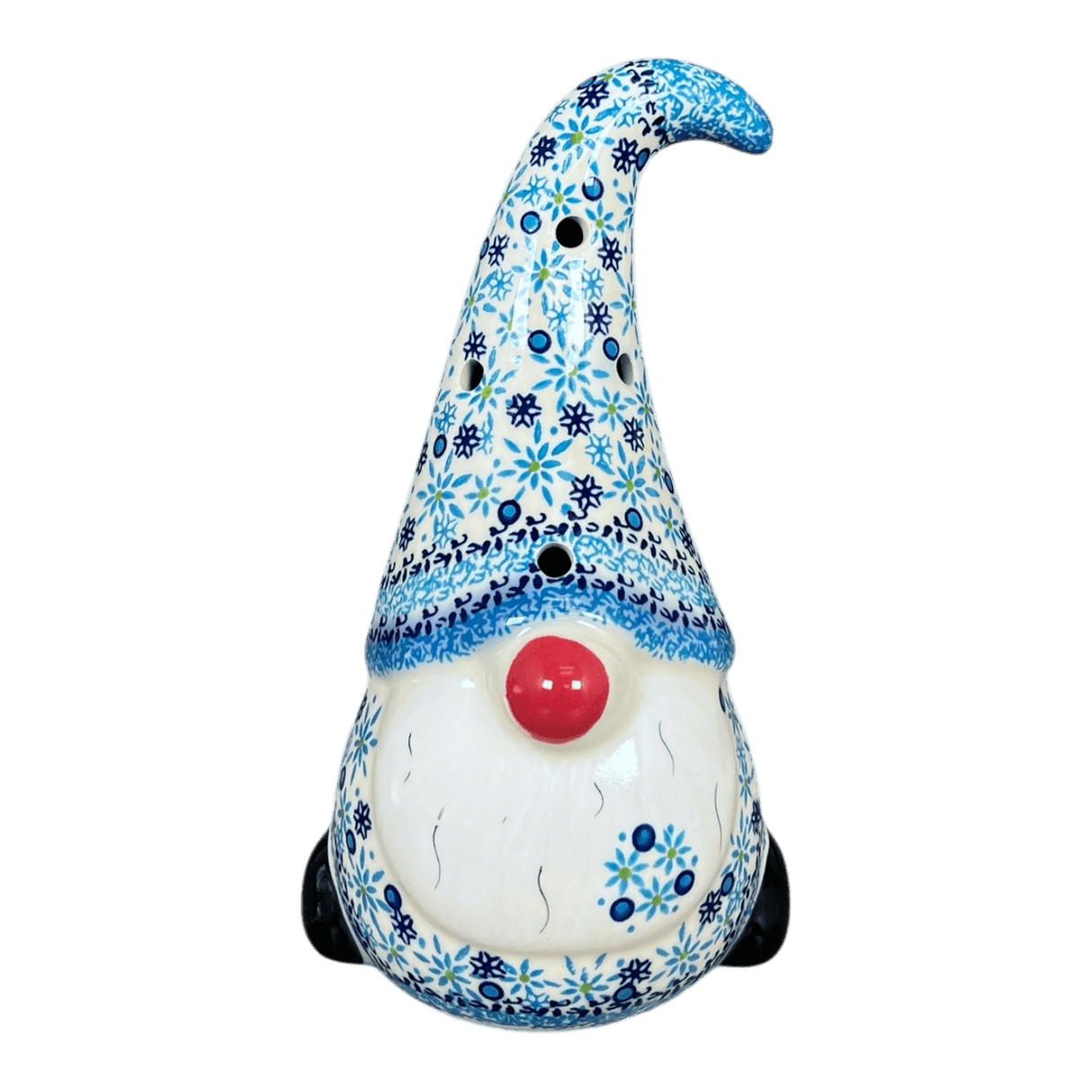 Luminary, Gnome, 8.5" Large in "Spring Snow" by Galia | GAD41-PCH1
