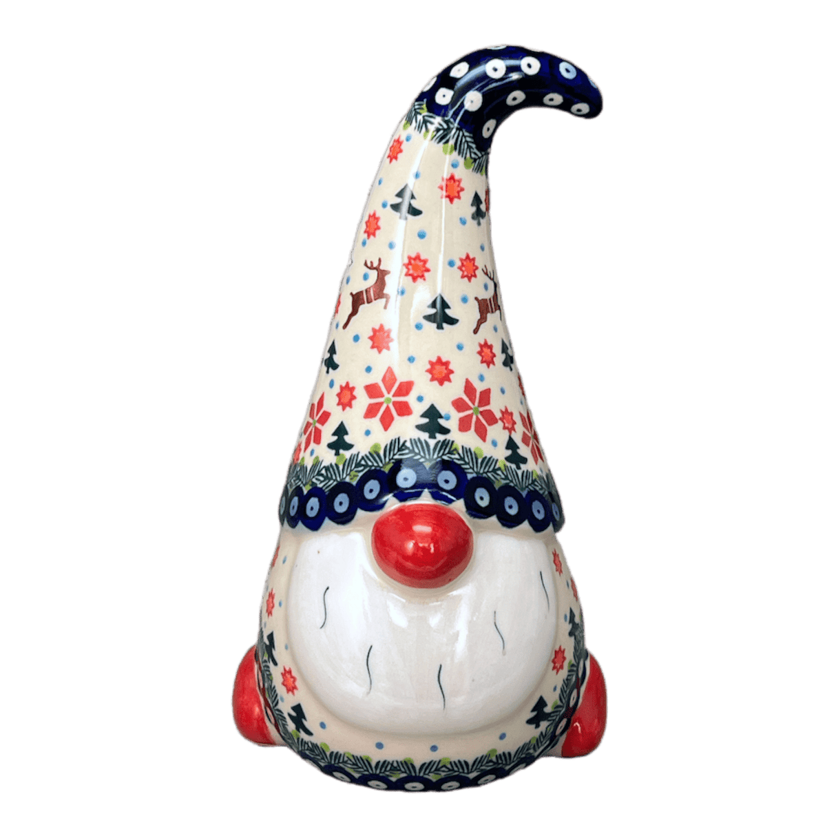 Figurine, Gnome, 8.5" Large in "Winter Garden" by Galia | GAD40-USG