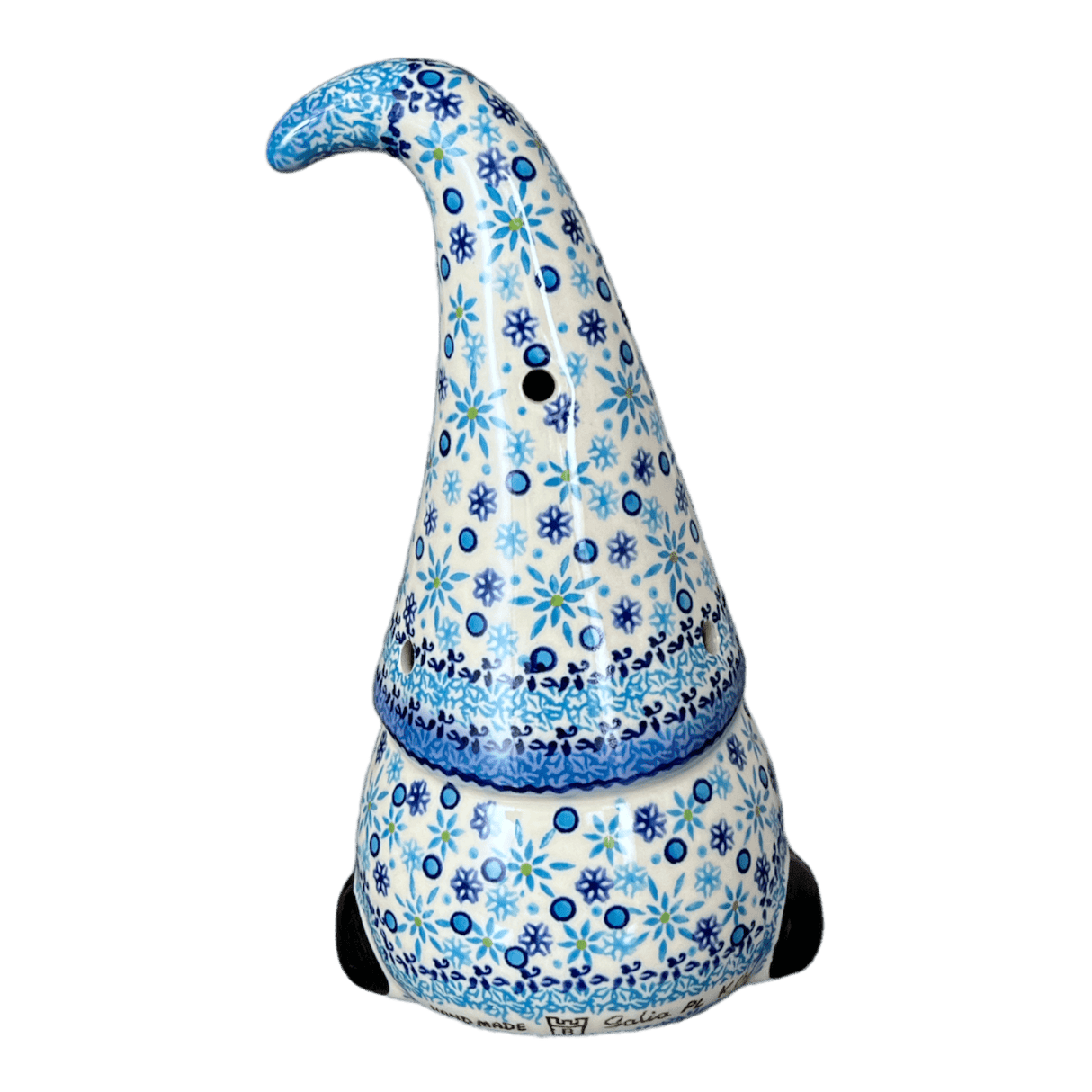 Luminary, Gnome, 8.5" Large in "Spring Snow" by Galia | GAD41-PCH1