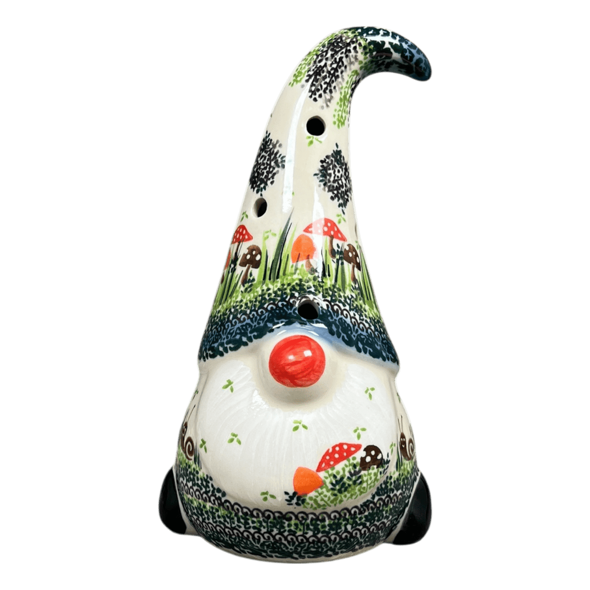 Luminary, Gnome, 8.5" Large in "Mushroom Meadow" by Galia | GAD41-ULA3