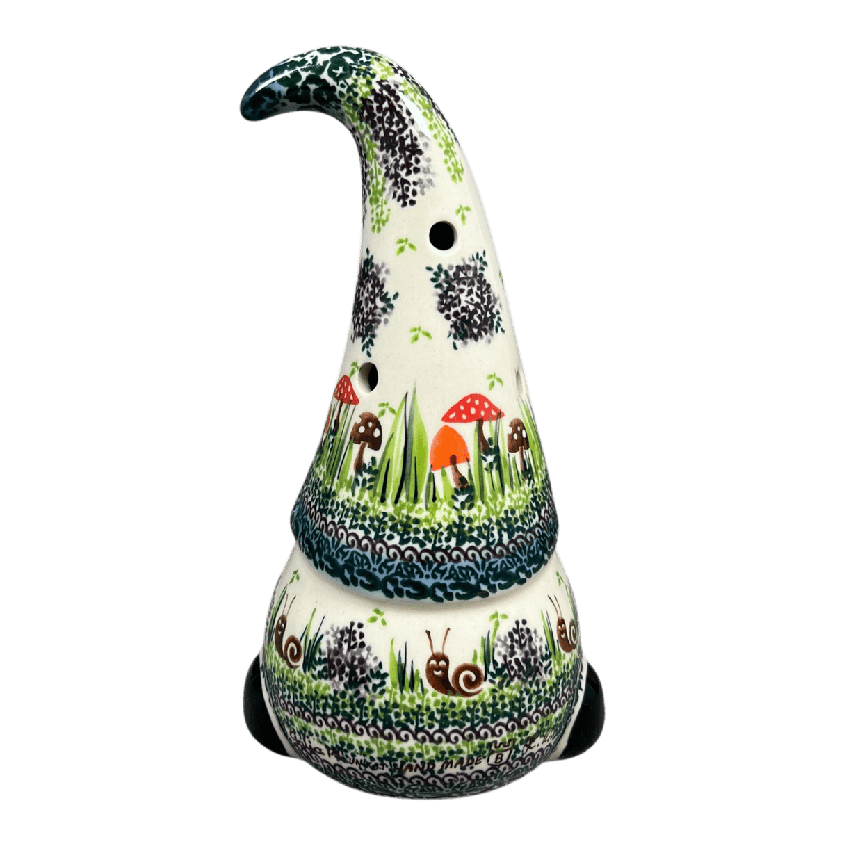 Luminary, Gnome, 8.5" Large in "Mushroom Meadow" by Galia | GAD41-ULA3