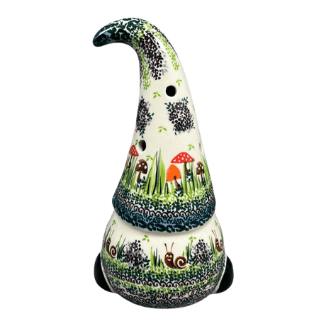 Luminary, Gnome, 8.5" Large in "Mushroom Meadow" by Galia | GAD41-ULA3