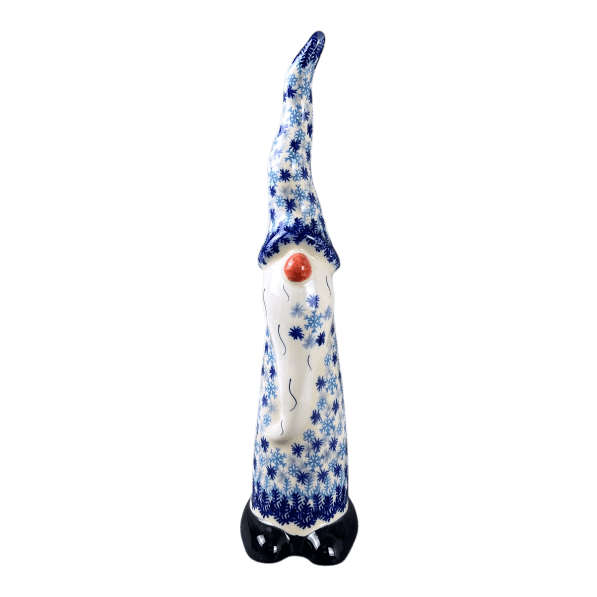 Figurine, Skinny Gnome, 12.5" in "Snow Flurry" by Galia | GAD42-PCH